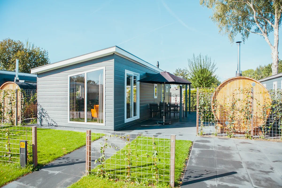 Veluwelodge XL met eigen sauna (6 personen)