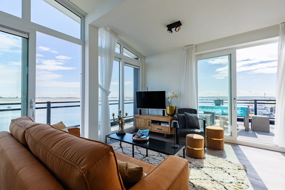 Penthouse Vista Maris 26 met balkon, aan het strand (2 personen)
