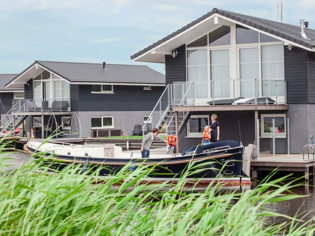Waterpark Sneekermeer in Friesland
